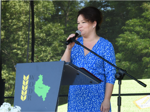 Wicewojewoda Aneta Niestrawska odczytała list od Wojewody Wielkopolskiego Michała Zielińskiego