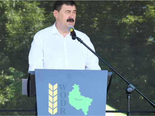 Gościem targów w Kościelcu był wiceminister rolnictwa i rozwoju wsi Ryszard Bartosik Zdjęcie do artykułu - WODR