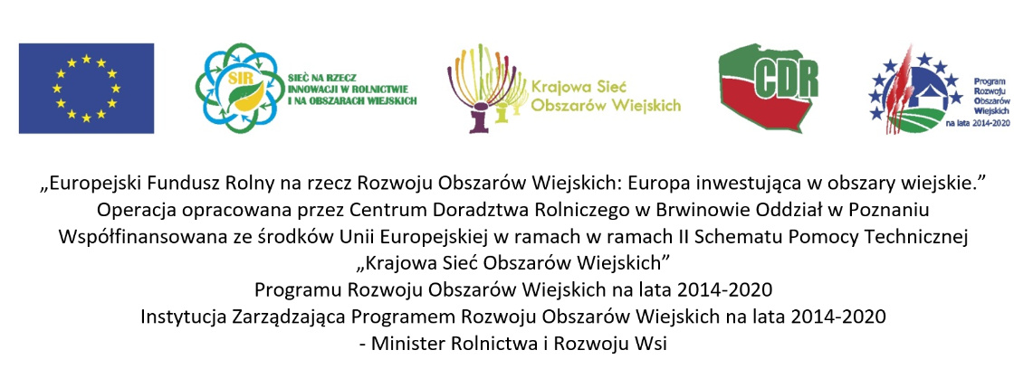 Dzień Przedsiębiorcy Rolnego 2023 - zapraszamy na bezpłatną konferencję Logotypy oraz informacja o operacji.
