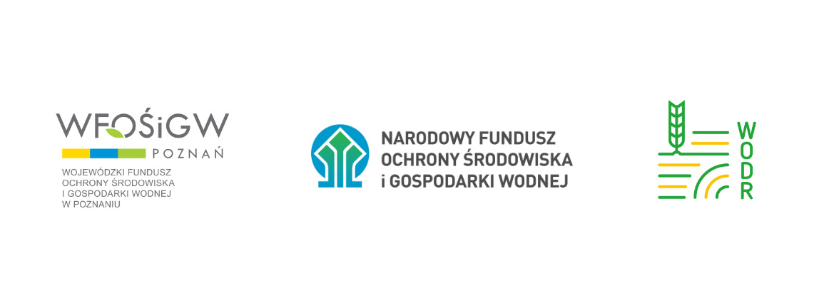 Projekt "Wydarzenie edukacyjne - poznaj wodór" na Krajowych Dniach Pola w Sielinku Logotypy WFOŚiGW i WODR
