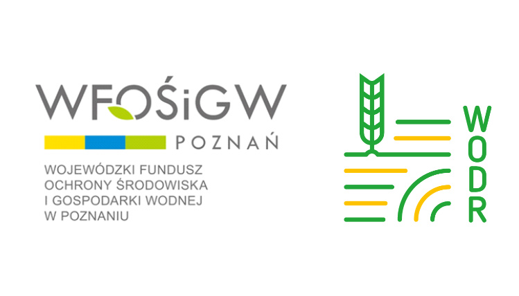 Projekt "Wydarzenie edukacyjne - poznaj wodór" na Krajowych Dniach Pola w Sielinku Logotypy WFOŚiGW i WODR