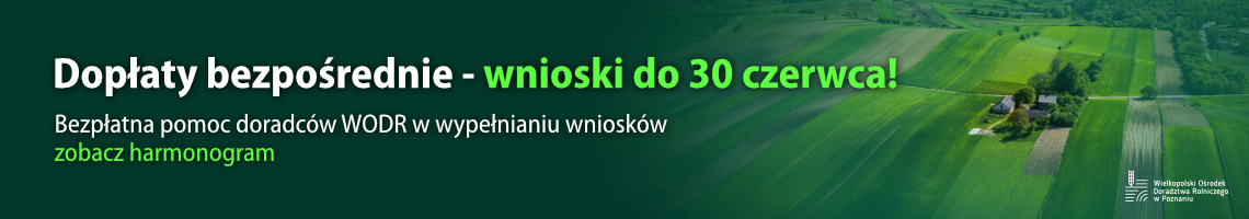 Dopłaty bezpośrednie - Wielkopolski Ośrodek Doradztwa Rolniczego w Poznaniu