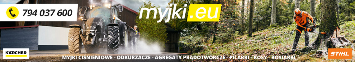 Baner graficzny firmy myjki.eu - WODR Promocja