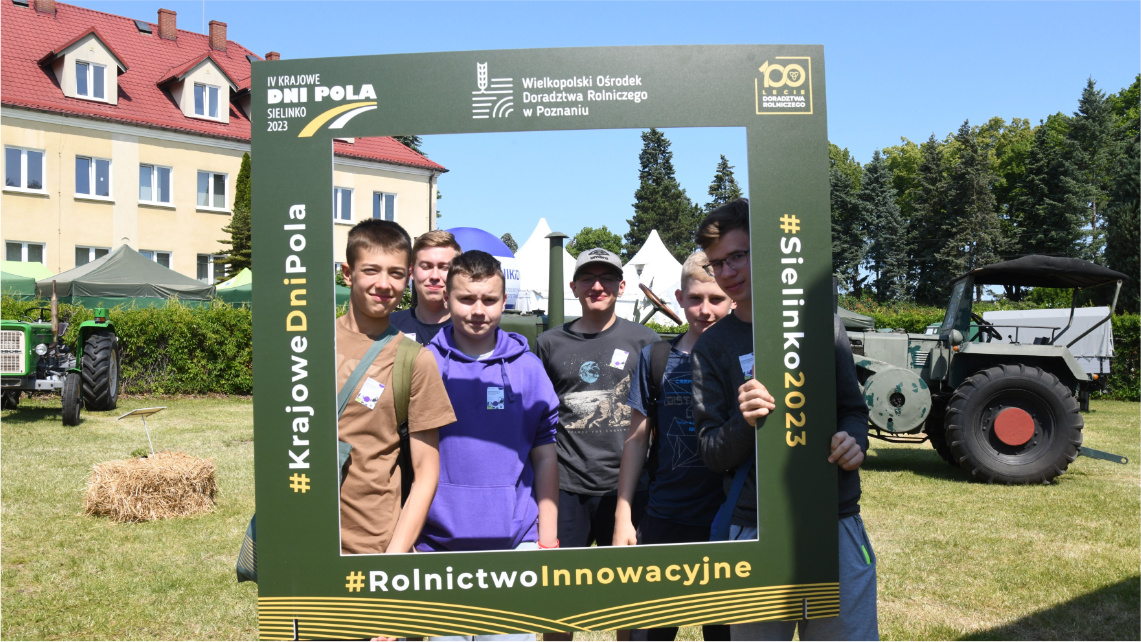 Ostatni dzień Krajowych Dni pola był poświęcony uczniom rolniczych szkół średnich - WODR