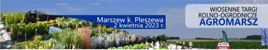 - WODR Grafika ilustracyjna, promująca targi w Marszewie