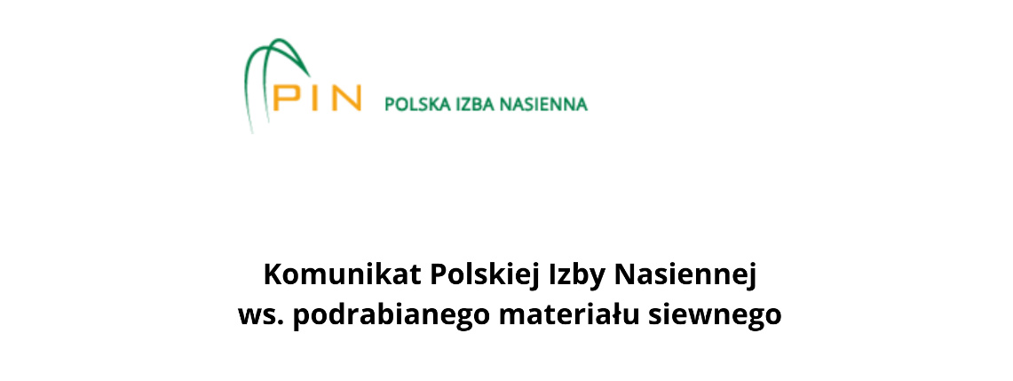 plansza informacyjna z logo i słowem komunikat