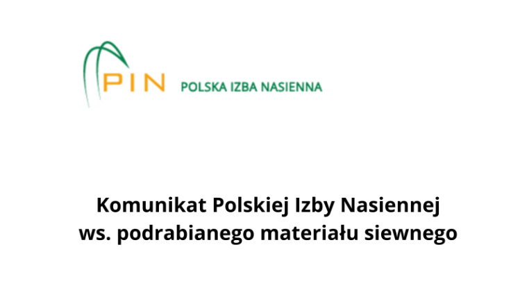 plansza informacyjna z logo i słowem komunikat