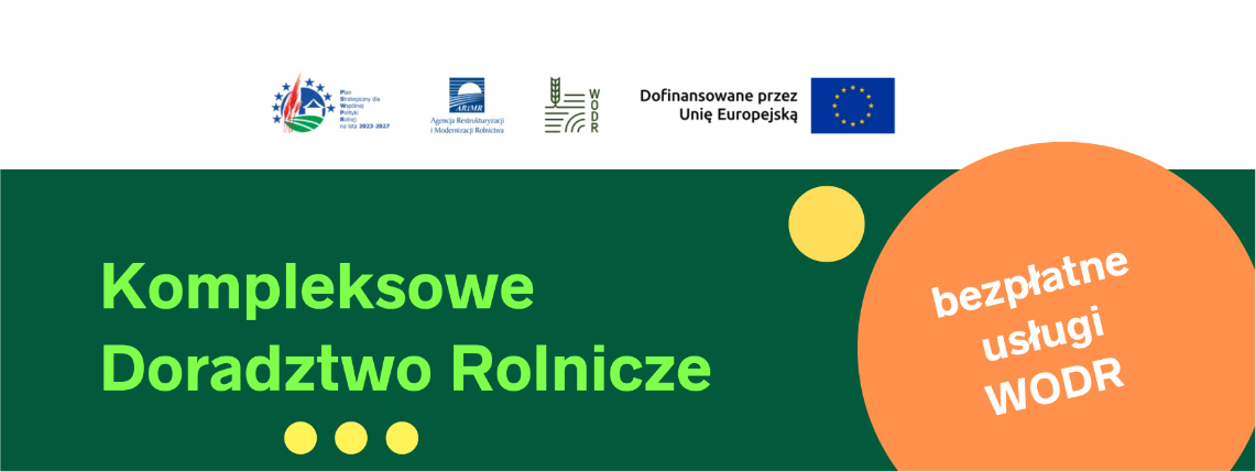 Grafika z hasłem Kompleksowe doradztwo rolnicze