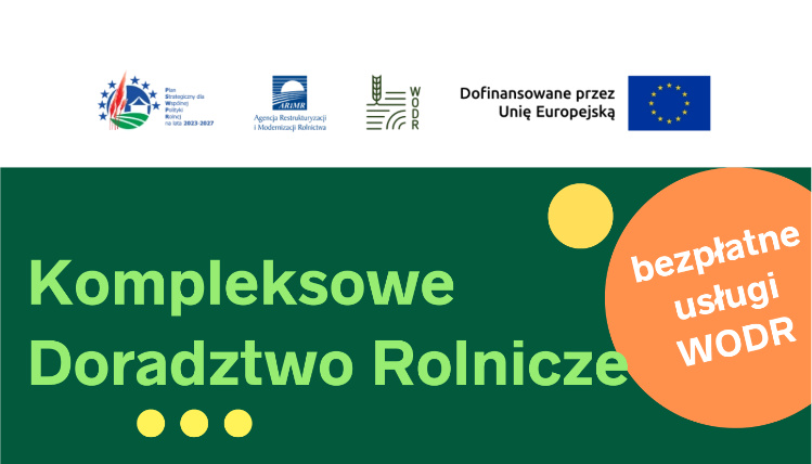 Grafika z hasłem Kompleksowe doradztwo rolnicze