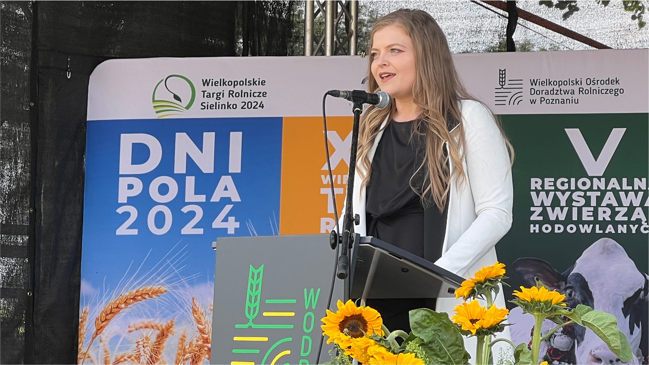 Dr inż. Justyna Winiarska, dyrektor WODR w Poznaniu