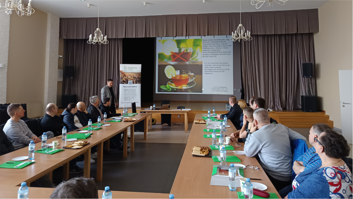 Szkolenie z tematu zakwaszanie i wapnowanie gleb w Perzowie