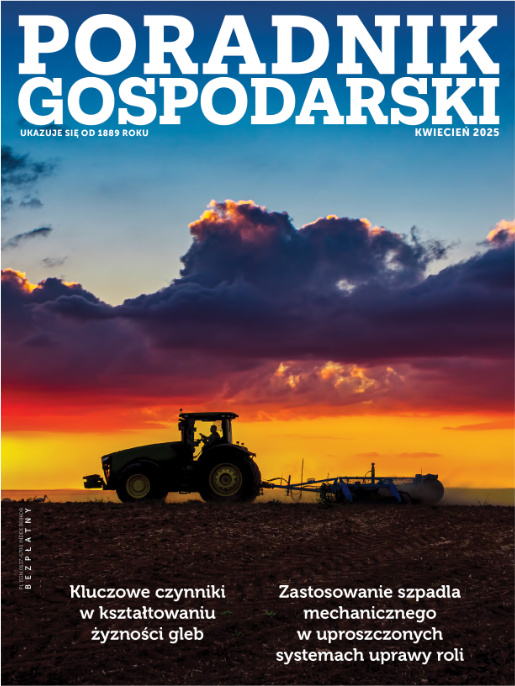 Okładka kwietniowego numeru Poradnika Gospodarskiego